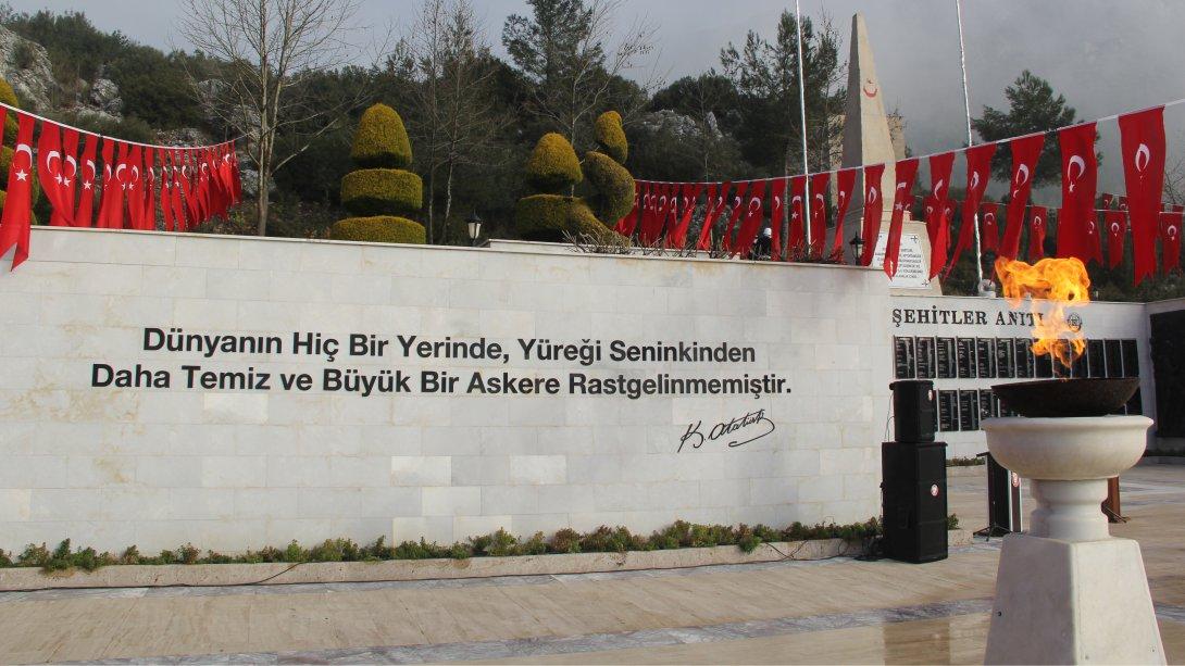 18 Mart Çanakkale Zaferi'nin 106. Yıl Dönümünde, Çanakkale Destanını ve Bu Destanı Yazan Kahramanlarımızı Anma Programımız